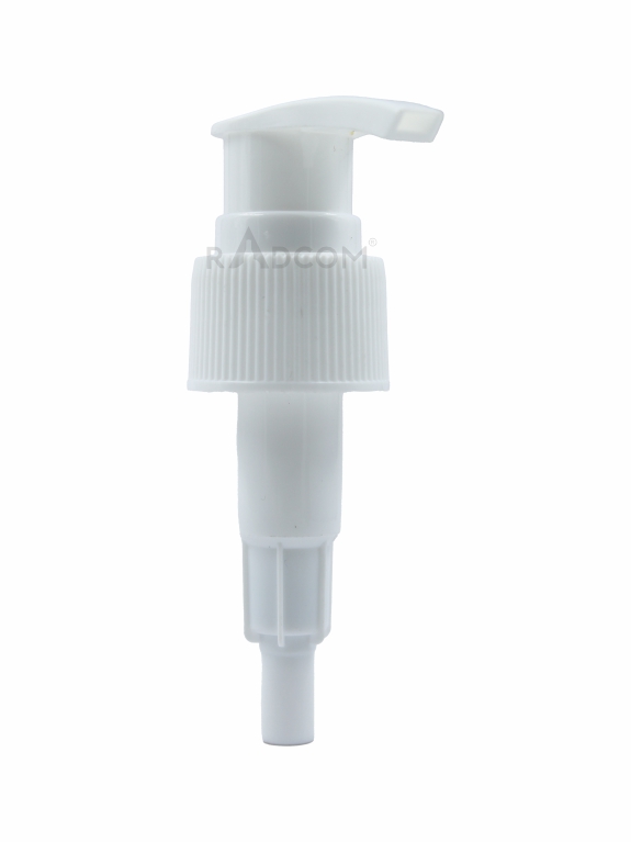 Dispenser Pump - 24/410MM -knurling Screw Type - White